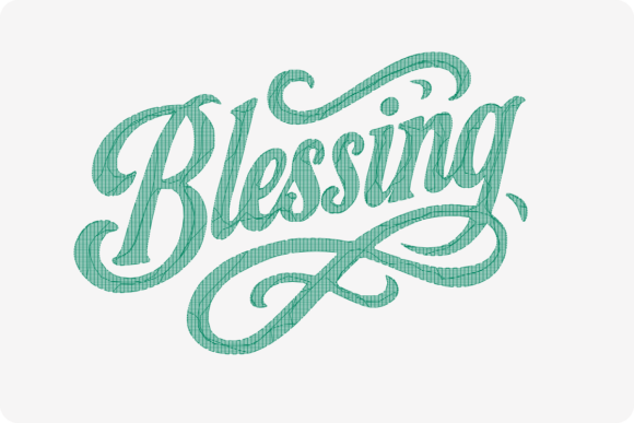 Blessing Script Lettering Review