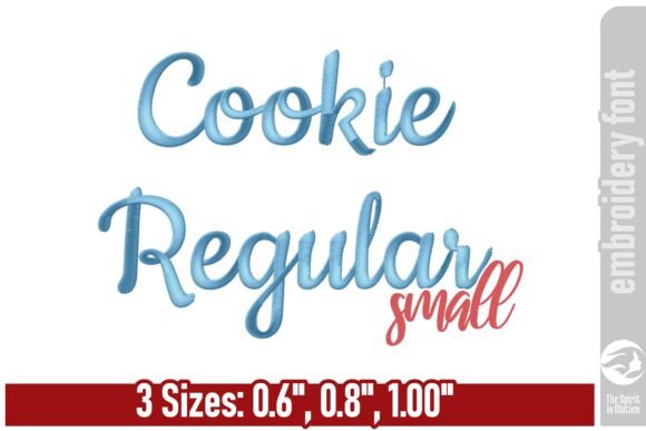 Cookie Regular Embroidery Font Review