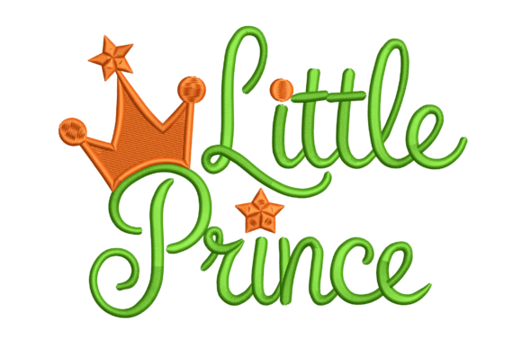 Little Prince Embroidery Design