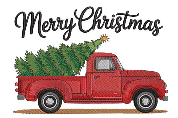Merry Christmas Truck – Festive